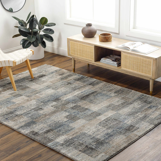 Ohtli Mosaic Luxe Thick Area Rug