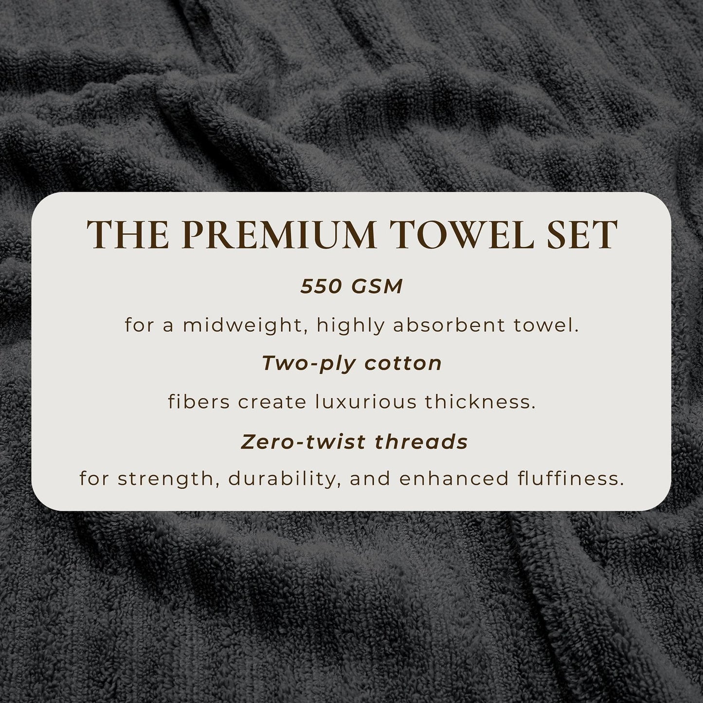 Luxury Cotton Towels - Karina Collection
