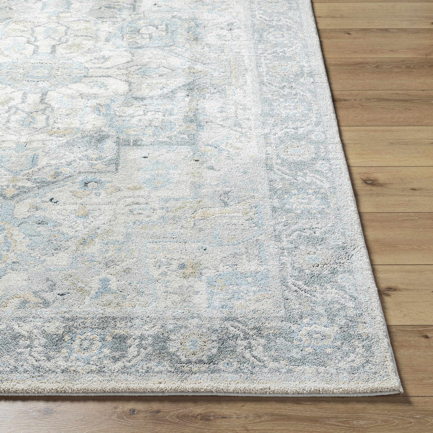 Akshay Light Gray Thick Luxe Area Rug