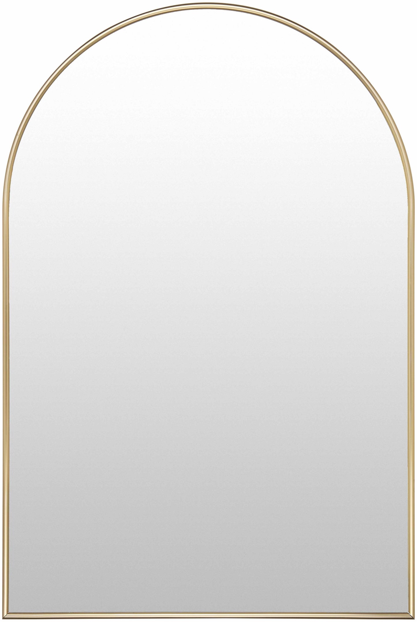 Purullena Oval Gold Mirror