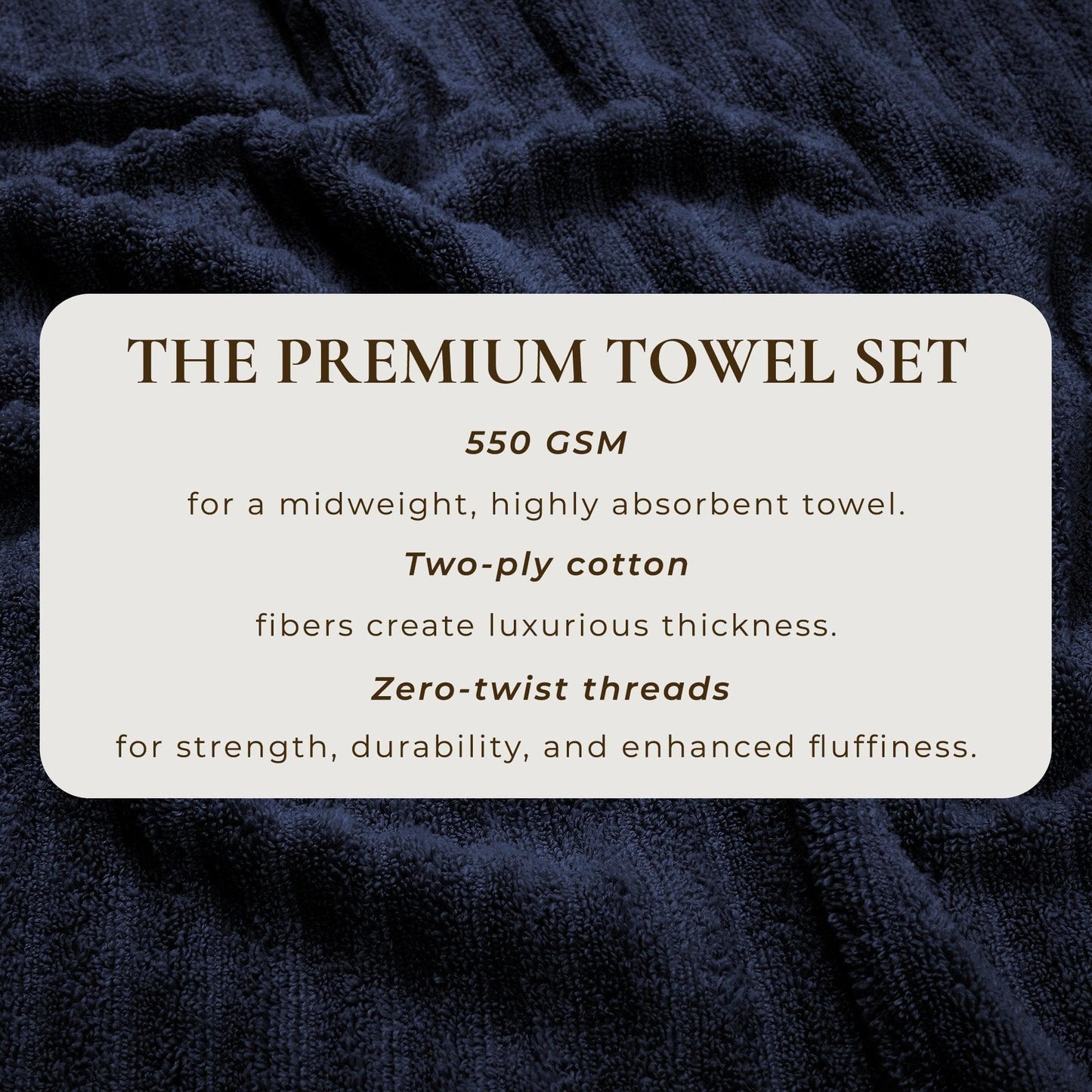Luxury Cotton Towels - Karina Collection