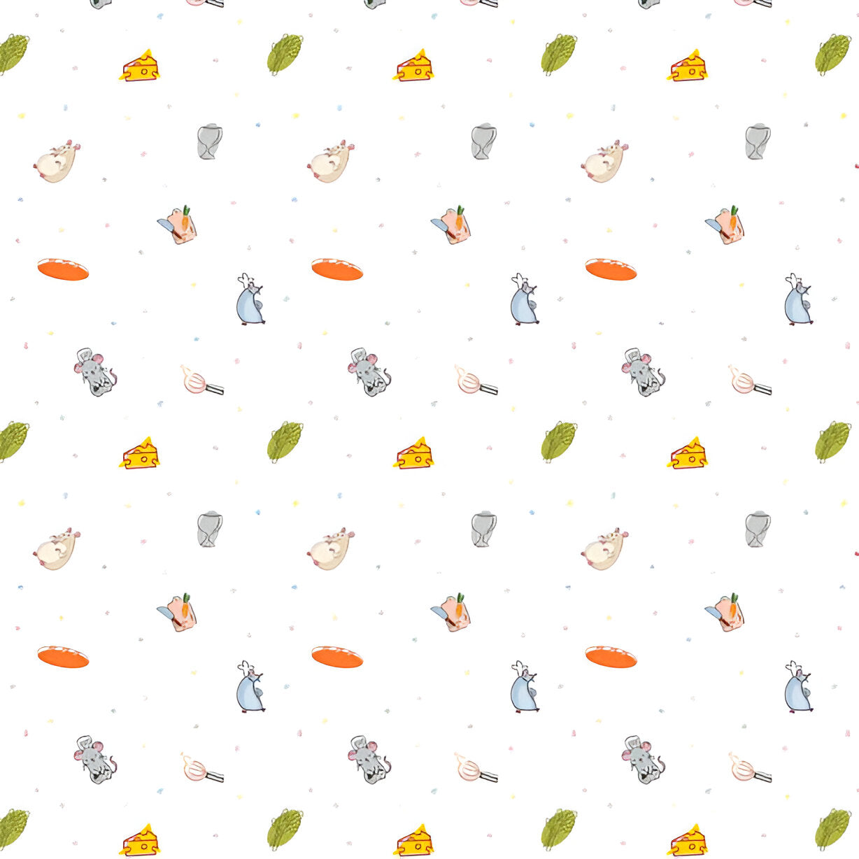 Ratatoille Themed Baby Room Curtain