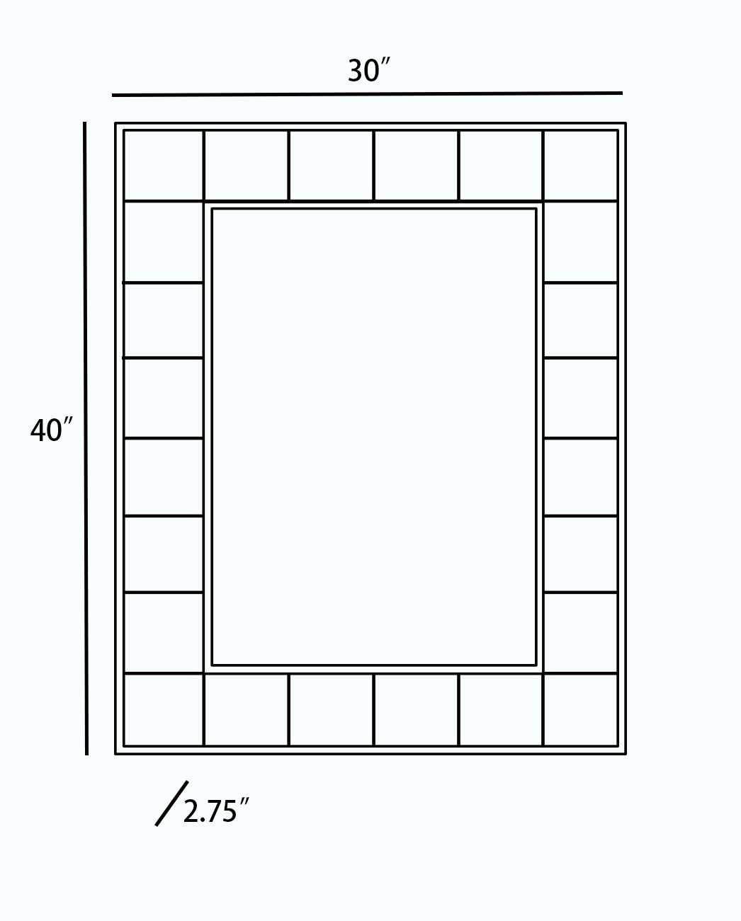 Ridgehaven Mirror - Clearance