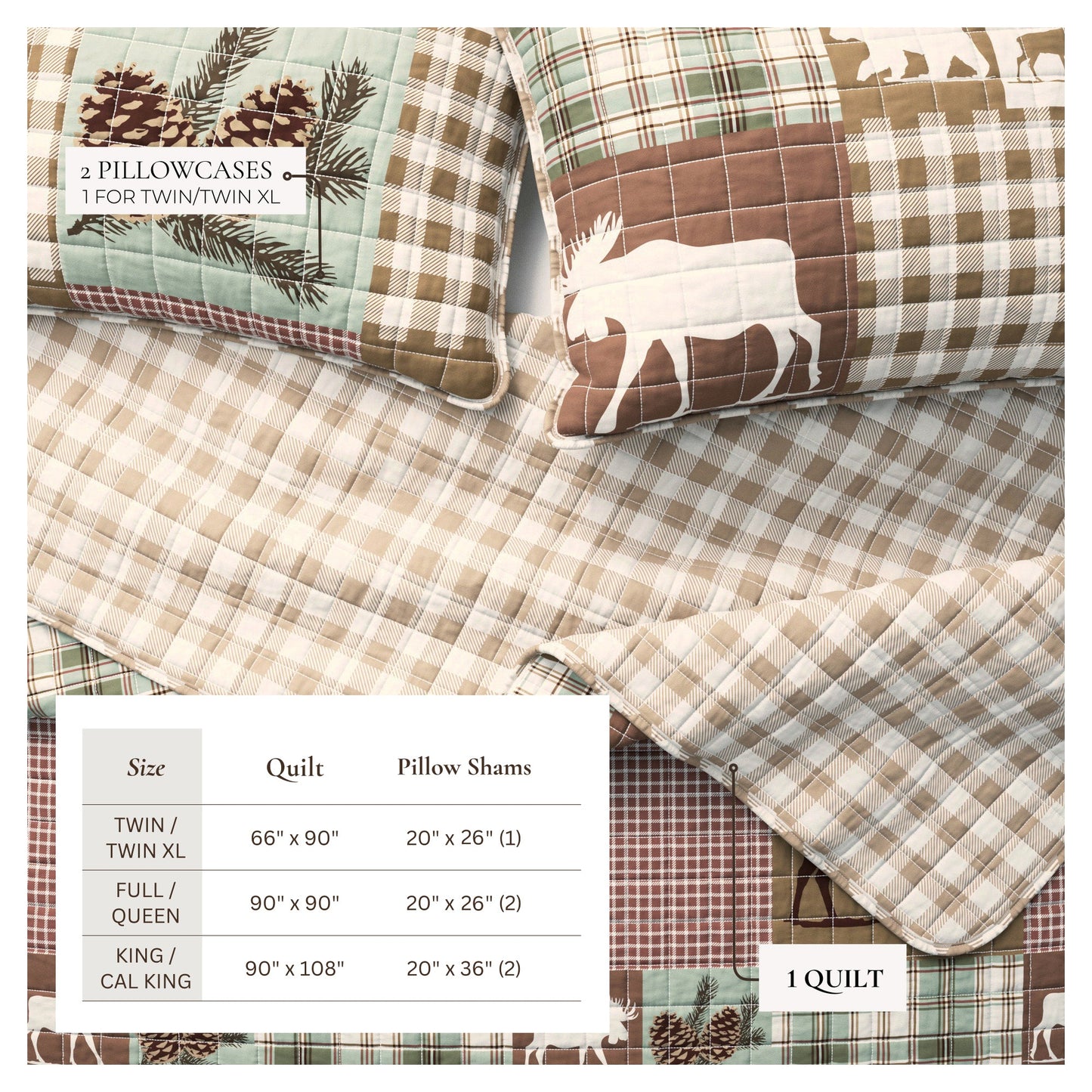 Rustic Landscape Quilt Set - Matthew Collection