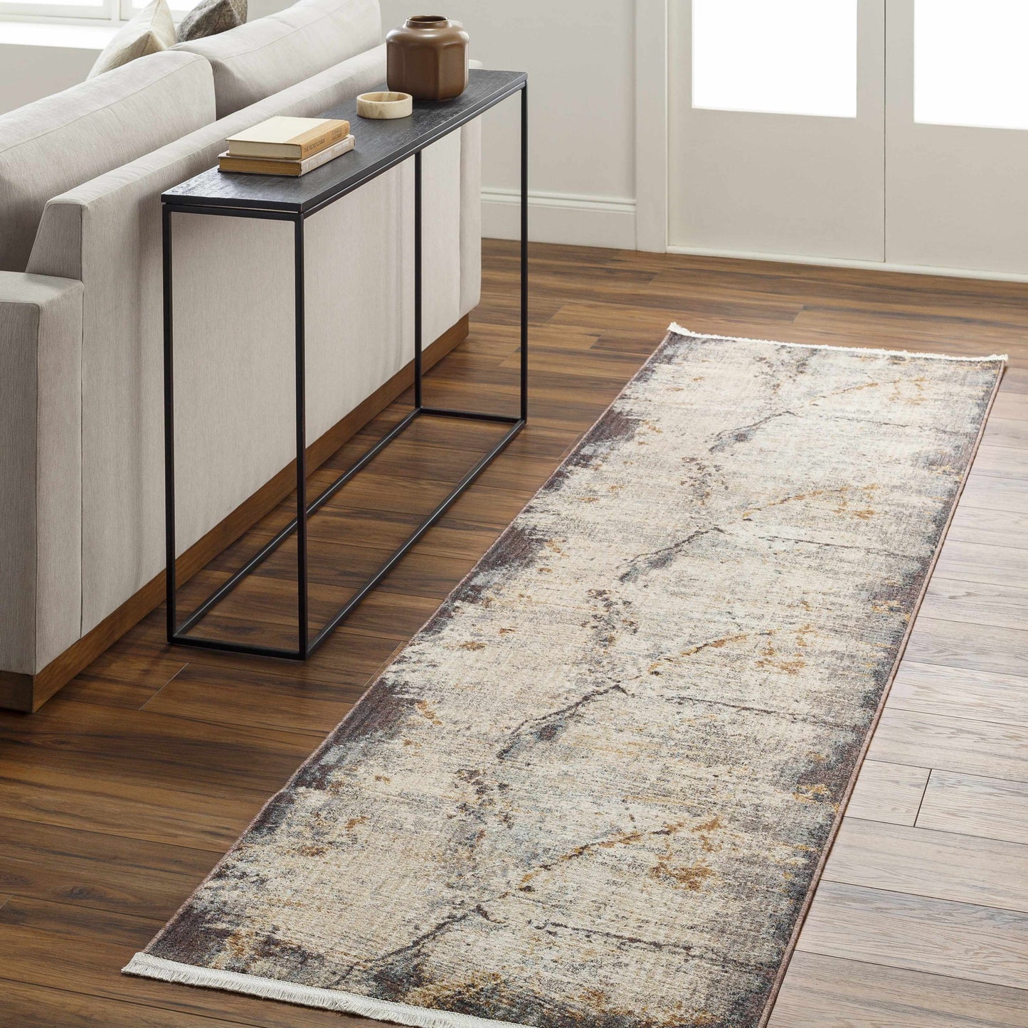 Alexi Luxe Rug with Fringes