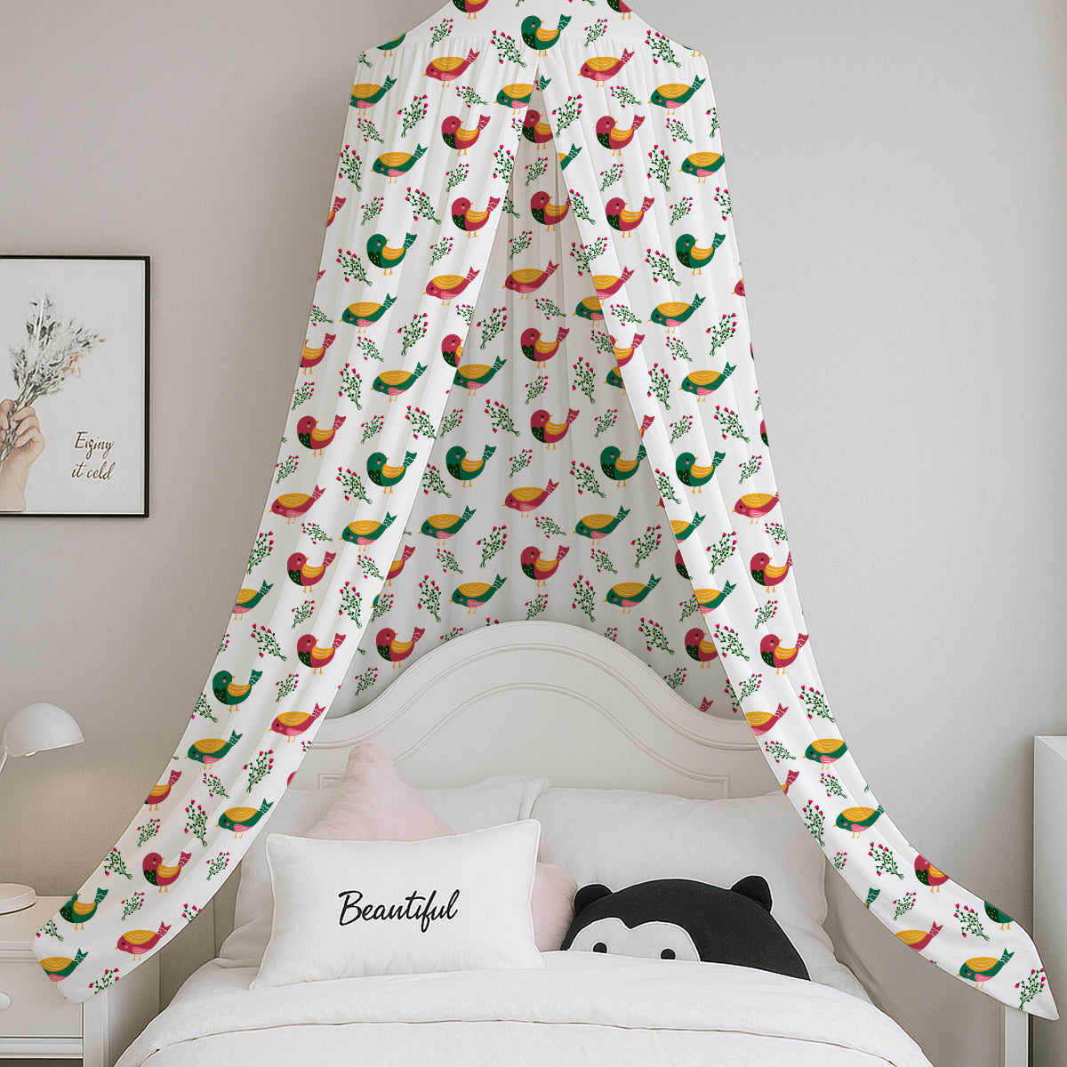 Sparrow Printed Canopy