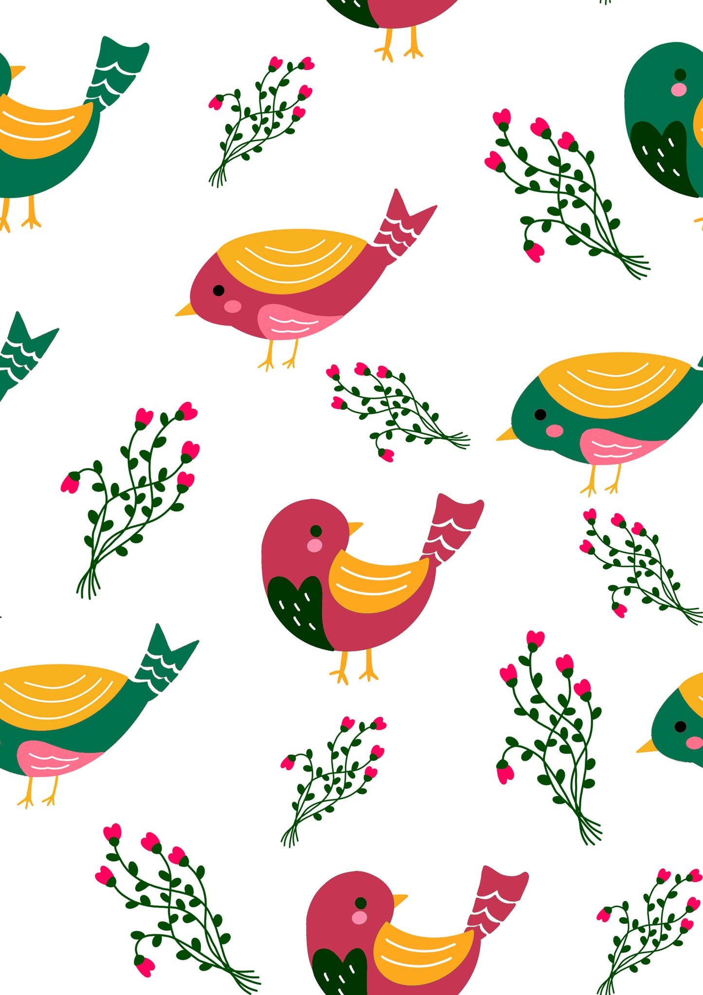 Sparrow Printed Canopy