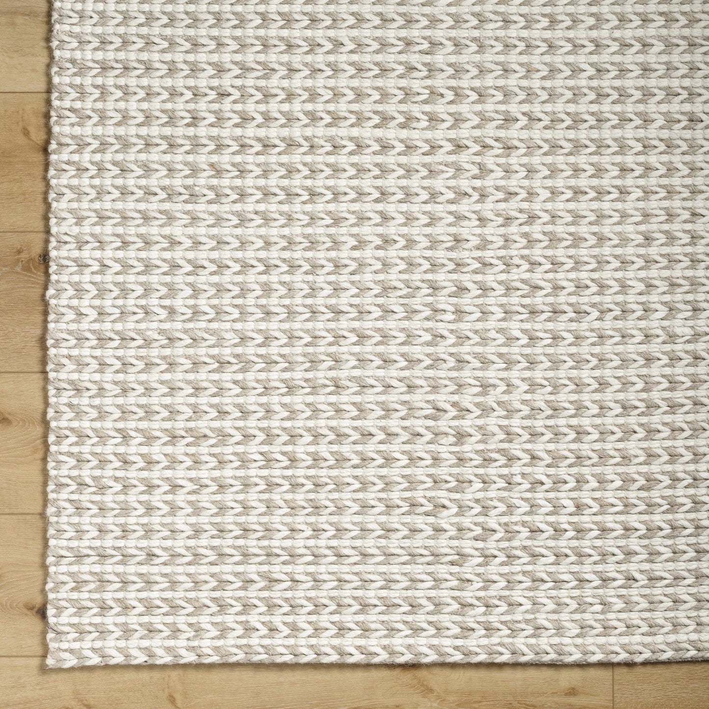 Lenci Hand Woven Wool Area Rug