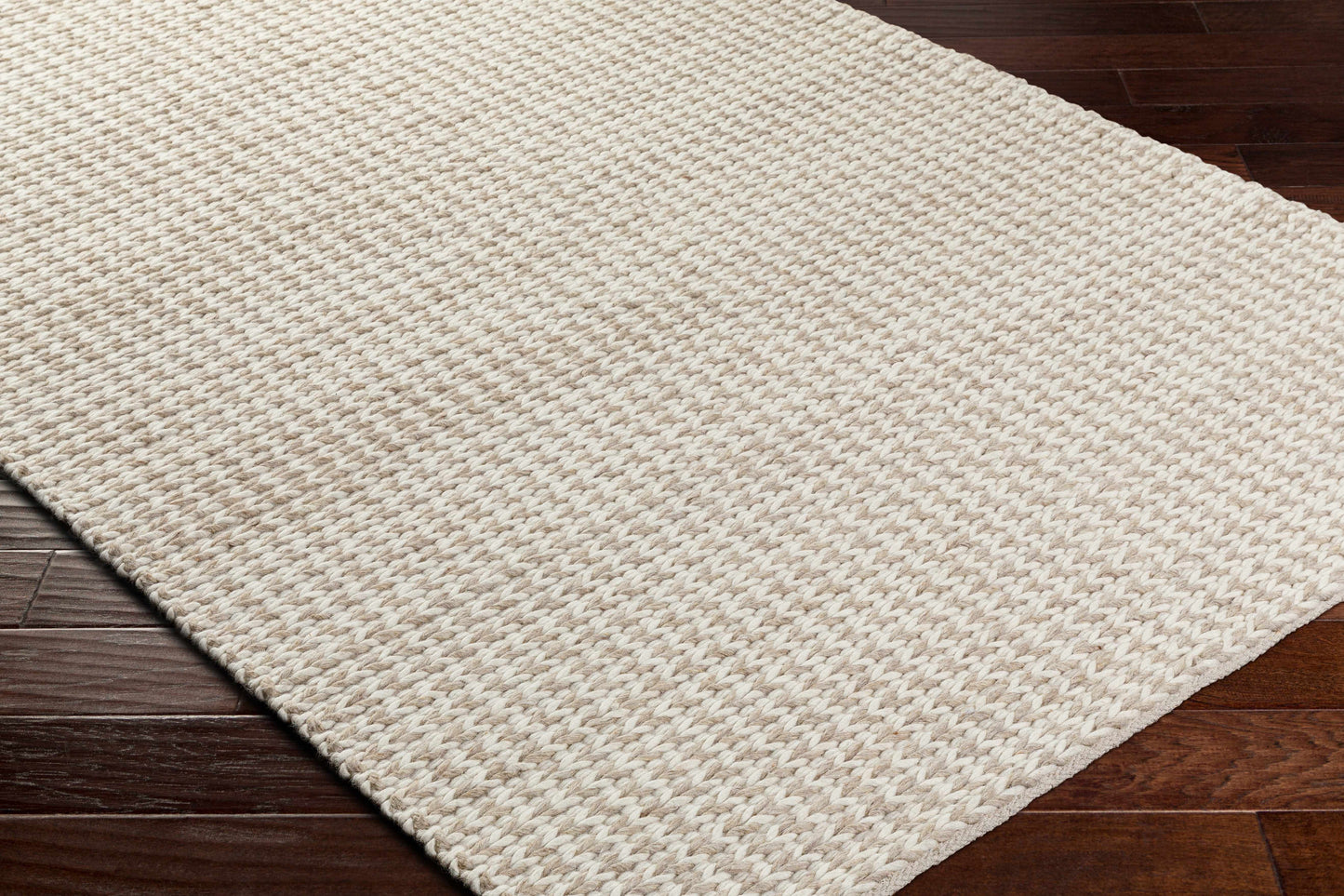 Lenci Hand Woven Wool Area Rug