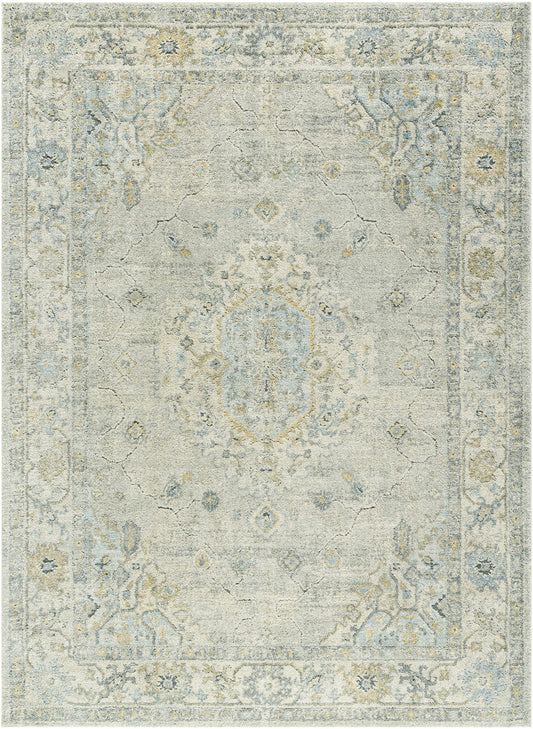 Tyche Light Gray Thick Luxe Area Rug