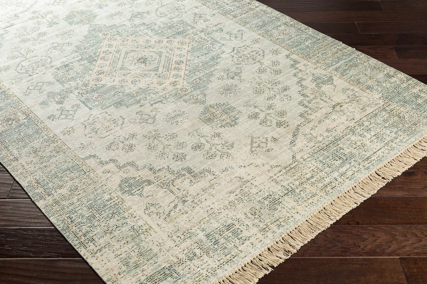 Undy Handmade Cotton-blend Rug