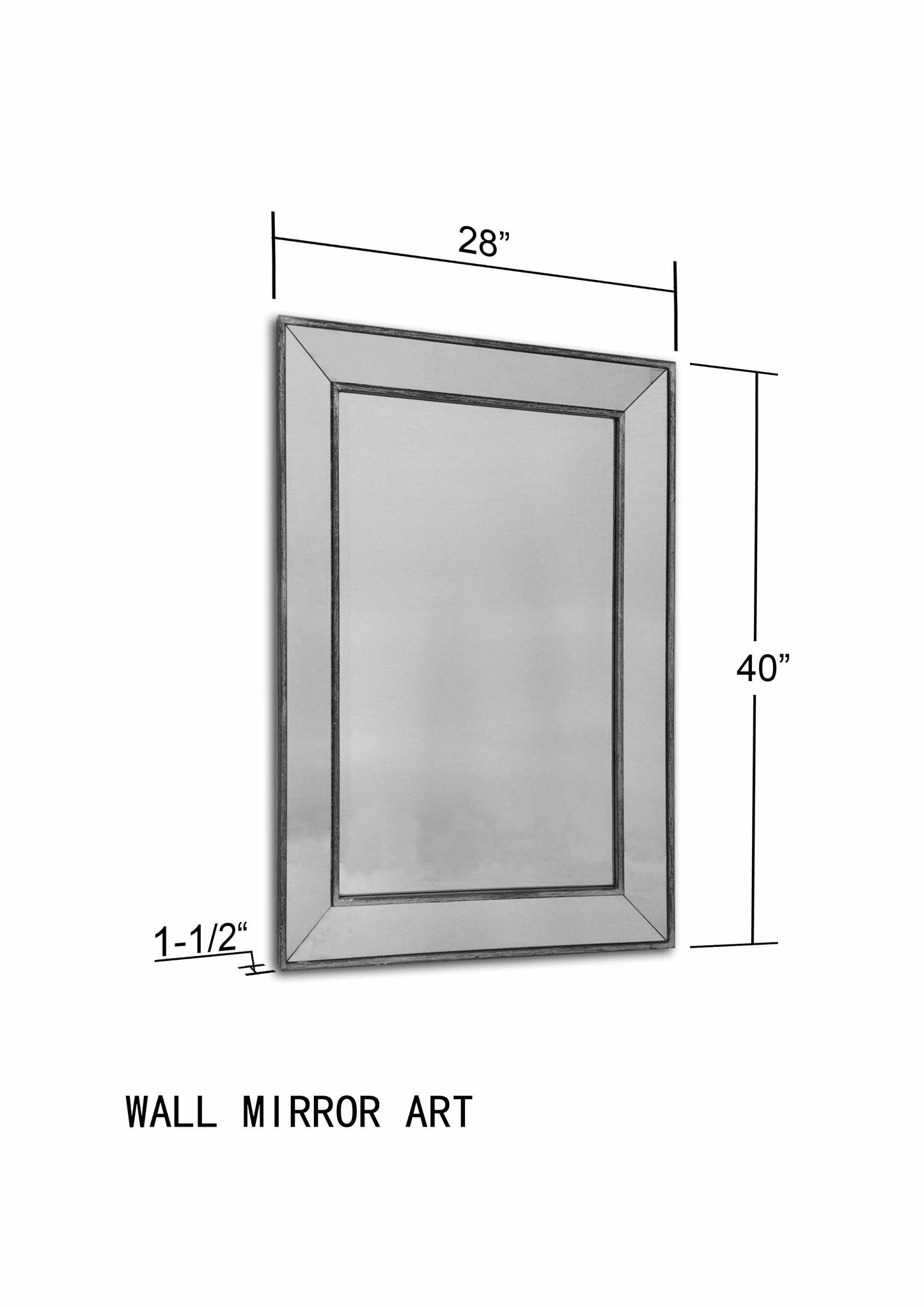 Vojkovice Wood Mirror