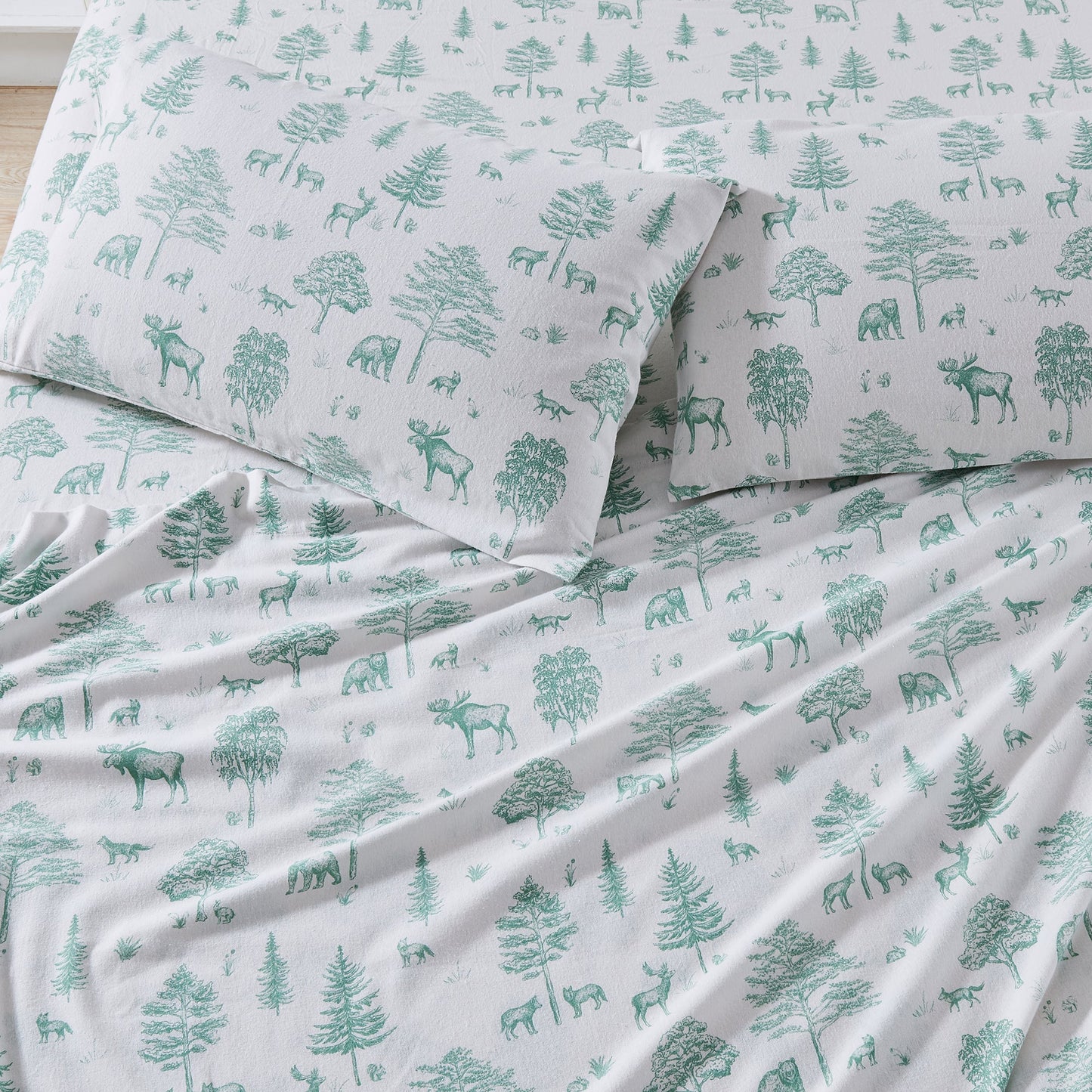 4-Piece Turkish Cotton Flannel Sheet - Stratton Collection