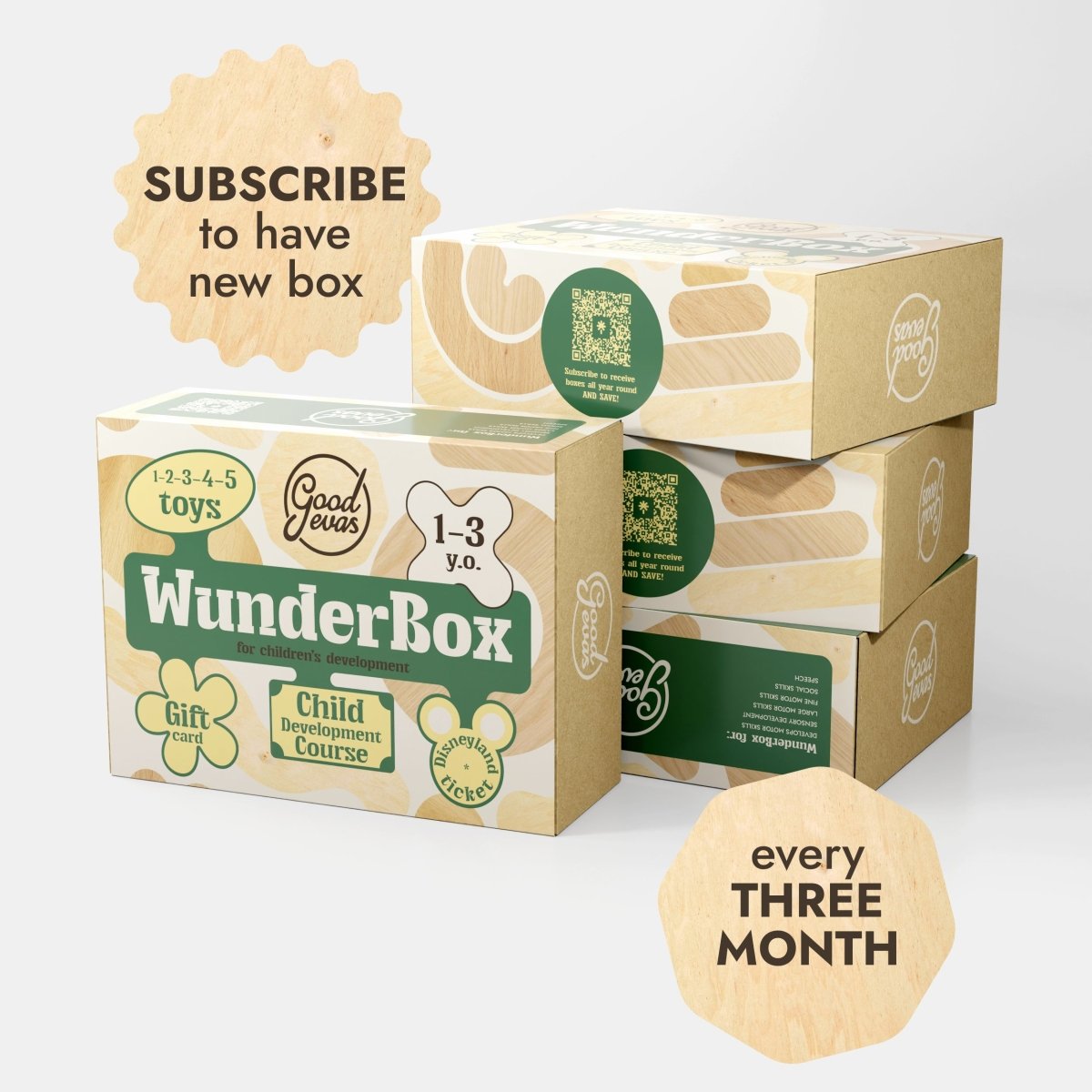 WunderBox 1-3 years old - developmental boxing for toddlers