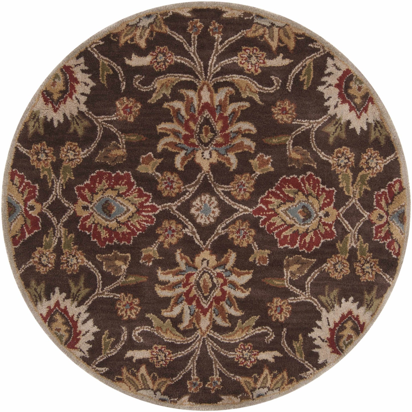 Conesus Hand Tufted Brown 1051 Area Rug