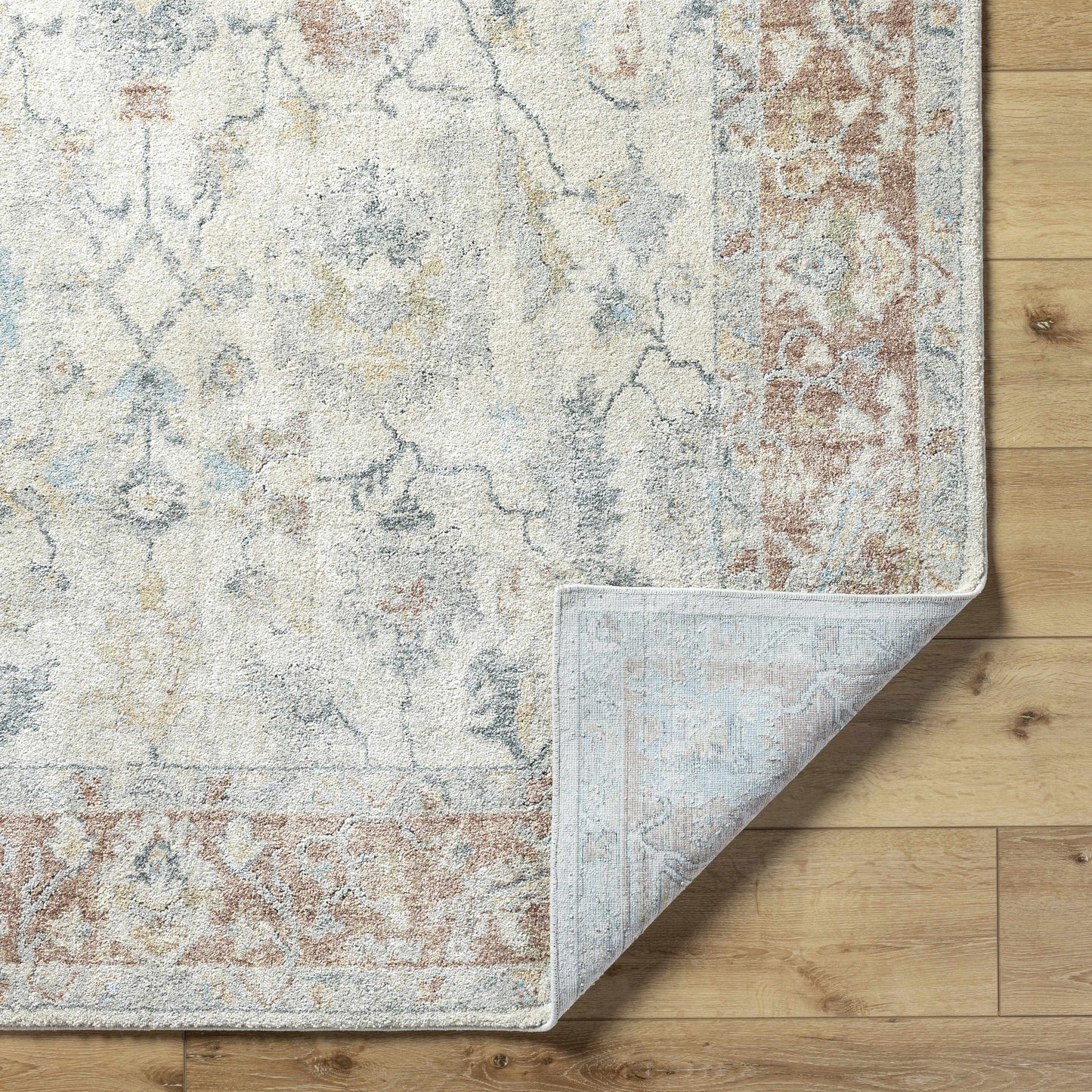 Yetta Beige Thick Luxe Area Rug